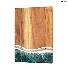 Σανίδα κουζίνας με εποξειδική ρητίνη "Sea Bay" από ξύλο ακακίας – DD552 - Sellzone.bg Σανίδα κουζίνας με εποξειδική ρητίνη "Sea Bay" από ξύλο ακακίας – DD552